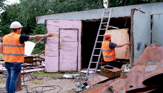 Демонтаж гаражей в изобильном, цена от 1731 руб. – услуги под ключ от 2Землекопа-Збл