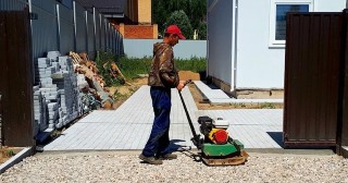 Устройство въезда на участок Изобильный, цена от 49887 руб.